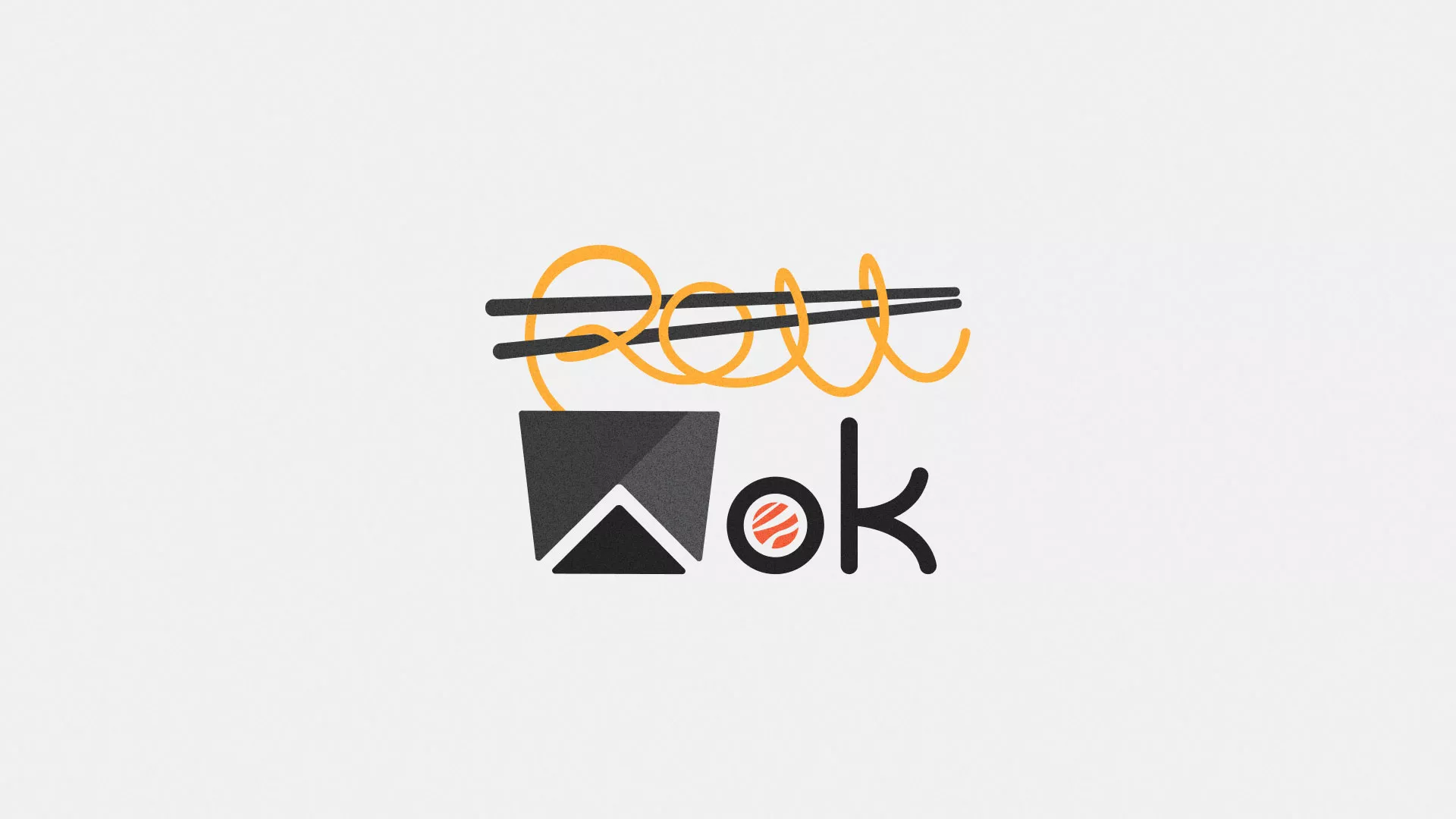 Разработка логотипа в Рязани для суши-бара «Roll Wok Club» Разработка логотипа в Рязани для суши-бара «Roll Wok Club»