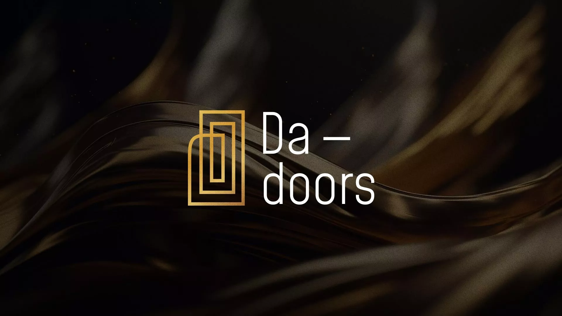 Разработка логотипа для компании «DA-DOORS» в Рязани